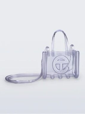 Telfar x Melissa Transparent Small Crossbody Tote